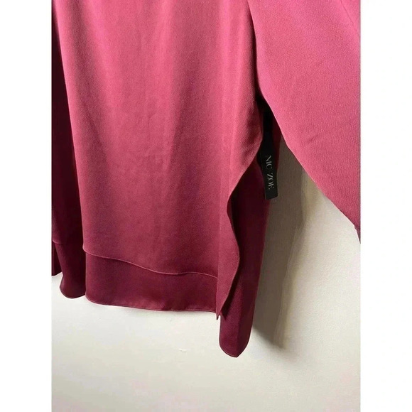 NWT NIC and Zoe Currant Bell Sleeved Top - size Large - Picture 4 of 8